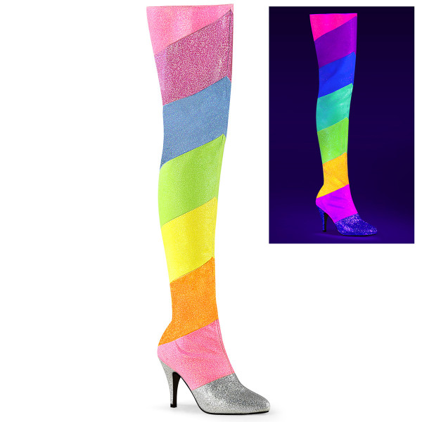 Pleaser Pink Label DREAM-3012RBG Multi-Rainbow Mul