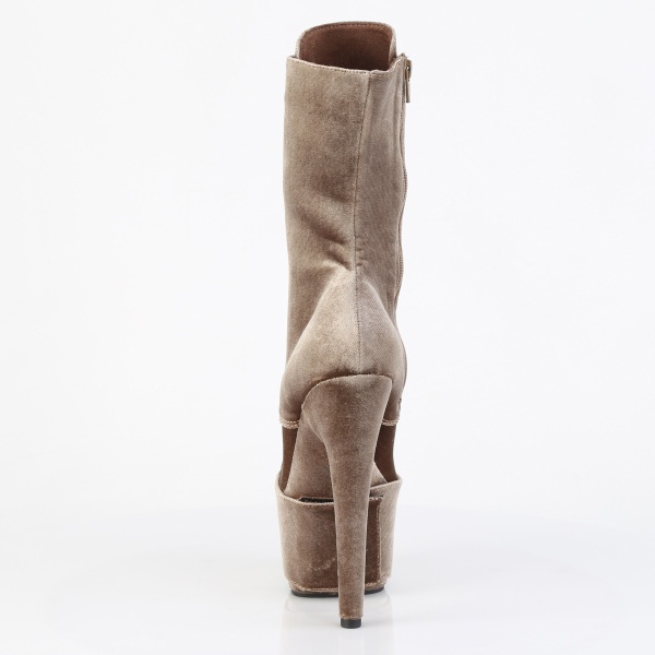 Pleaser Platform Shoes ADO1045VEL/K/M - Img 5