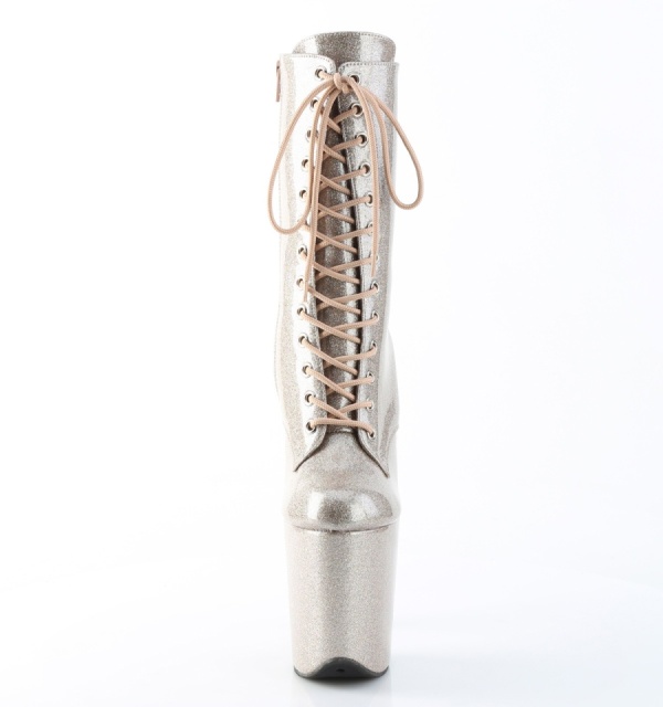 Pleaser Platform Shoes FLAM1040GP/CHAG/M - Img 2