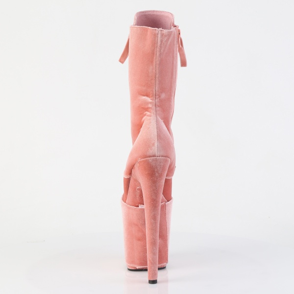 Pleaser Platform Shoes FLAM1045VEL/DTPN/M - Img 4