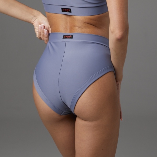 Polerina wear, Bottom pole dance Devi - Blue Grey - Img 3