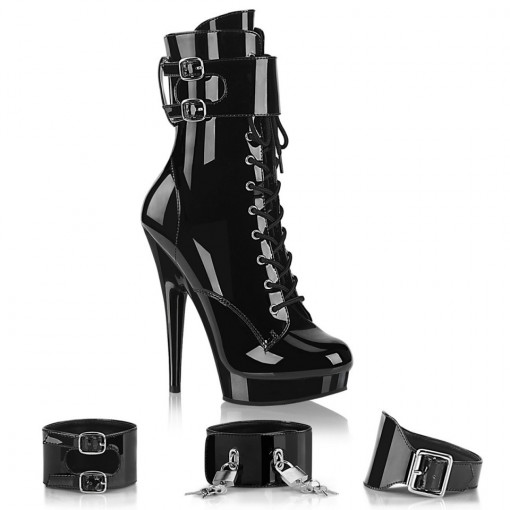 Fabulicious SULTRY-1023 Blk Pat/Blk