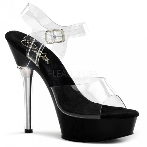 Pleaser ALLURE-608 Clr/Blk