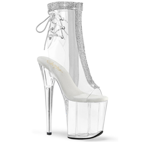 Pleaser FLAMINGO-1018C-2RS Clr-RS/Clr