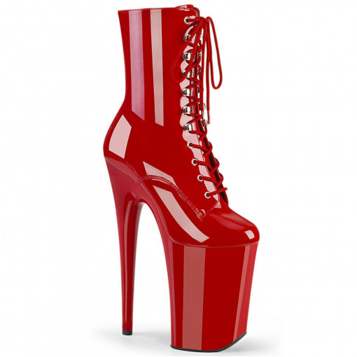 Pleaser INFINITY-1020 Red Pat/Red
