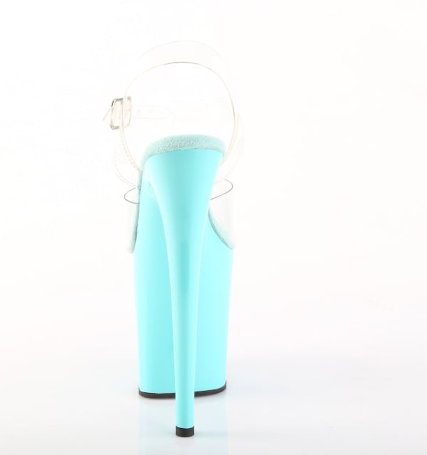 Pleaser FLAMINGO-808 Clr/Aqua