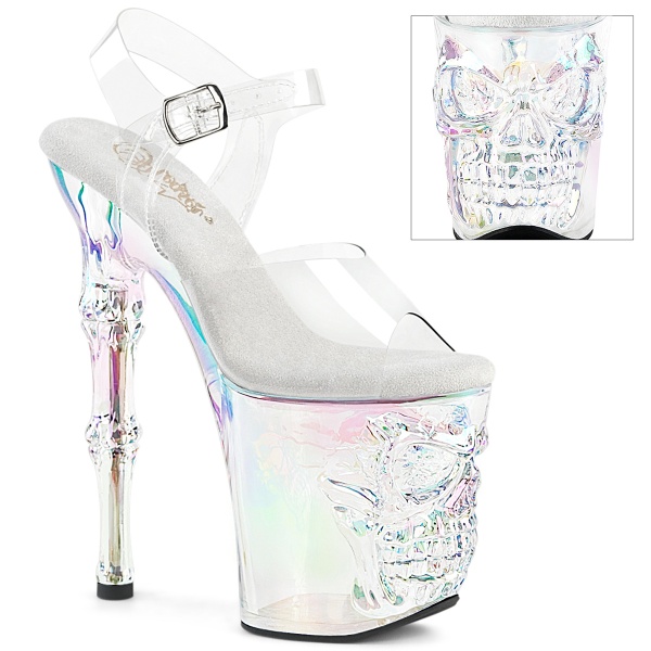 Pleaser RAPTURE-808HT Clr/Holo Tinted