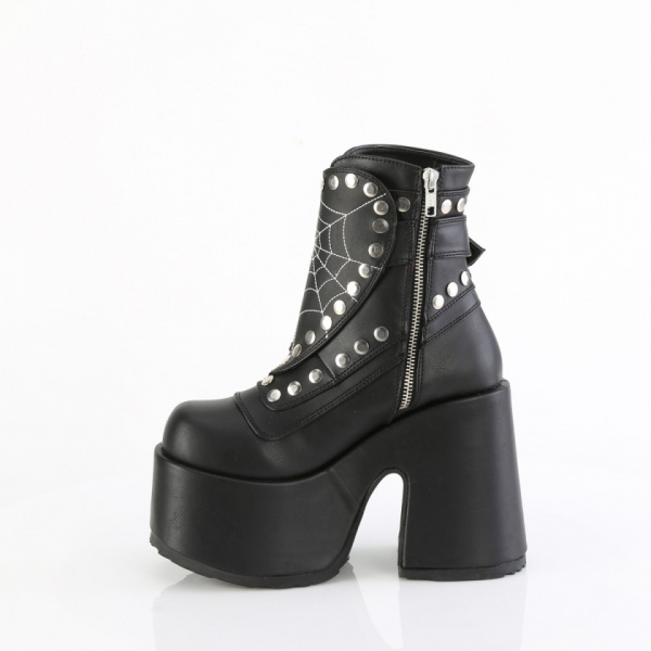 Demonia Cult CAMEL-70 Blk Vegan Leather - Img 3