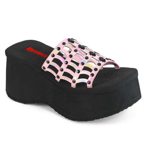 Demonia Cult FUNN-13 B. Pink Holo Pat