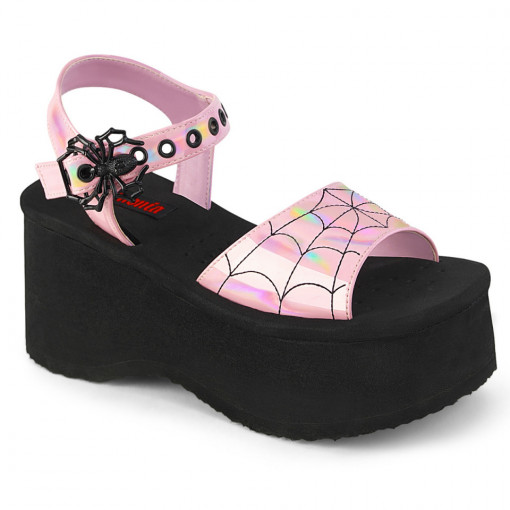 Demonia FUNN-10 B. Pink Holo Pat