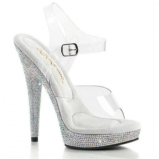 Fabulicious SULTRY-608DM Clr/Slv Multi RS