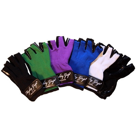 Mighty Grip Black Pole Dancing Gloves 