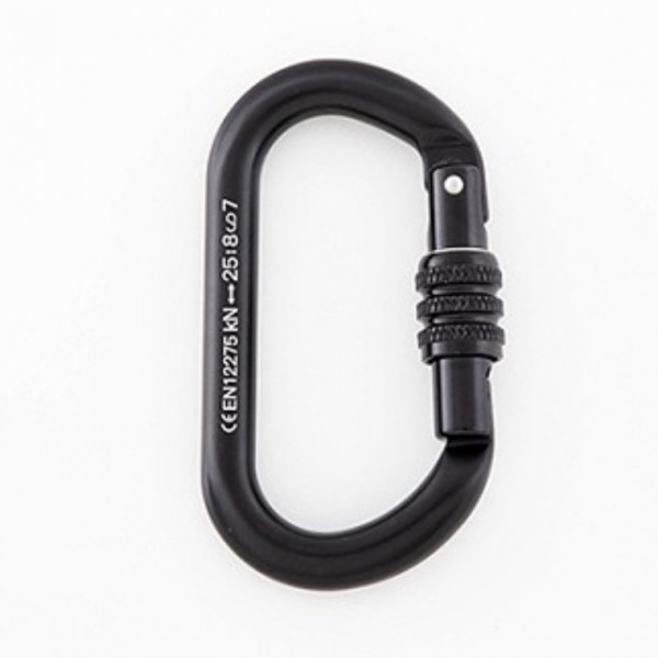 Lupit Pole AERIAL ACCESSORIES, carabiner with safety lock (25kn)