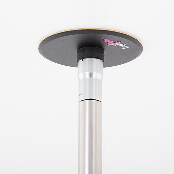 base superiore senza fori, per palo pole dance