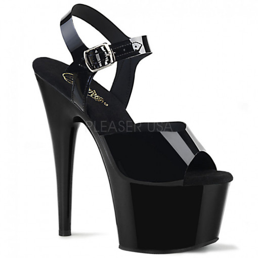 Pleaser ADORE-708N Blk (Jelly-Like) TPU/Blk