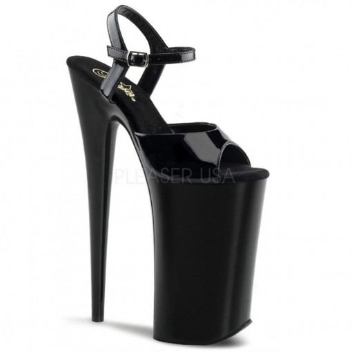 Pleaser BEYOND-009 Blk/Blk