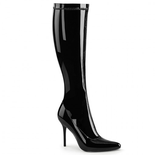 Pleaser CLASSIQUE-2000 Blk Str. Pat
