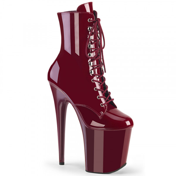 Pleaser FLAMINGO-1020 Burgundy Pat/Burgundy subito 39