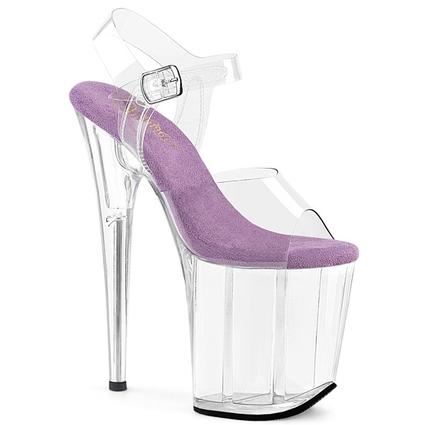 Pleaser FLAMINGO-808 Clr-Lavender/Clr