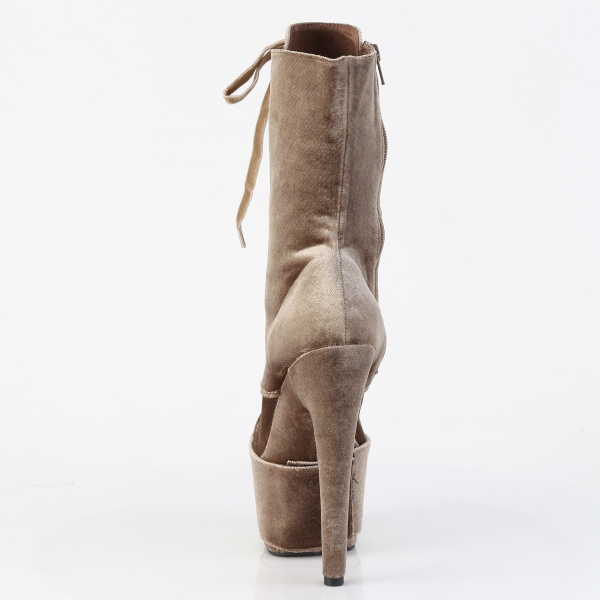 Pleaser Platform Shoes FLAM1045VEL/K/M - Img 5