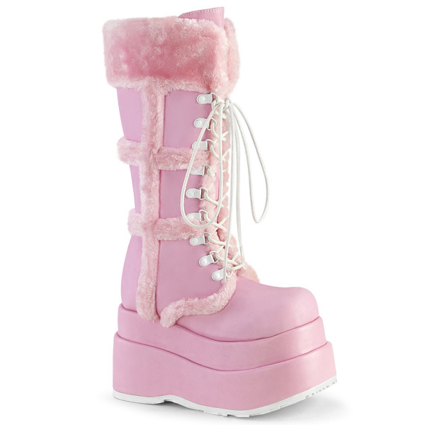 Demonia BEAR-202 B. Pink Vegan Leather