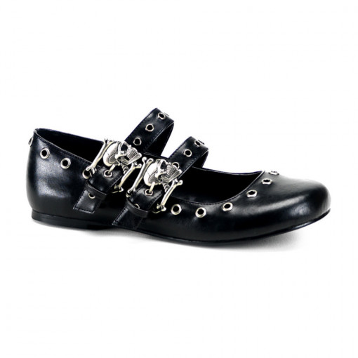 Demonia DAISY-03 Blk Vegan Leather