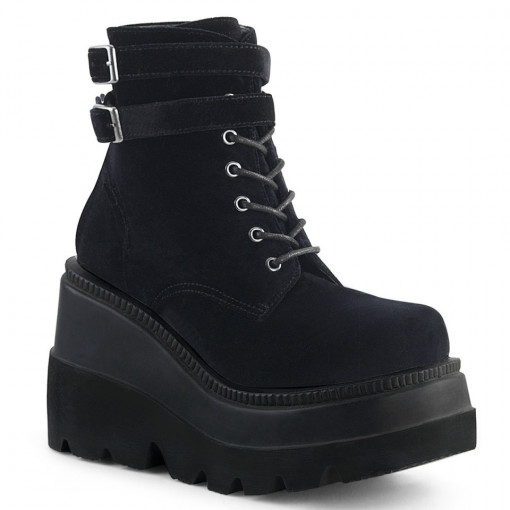 Demonia SHAKER-52 Blk Velvet