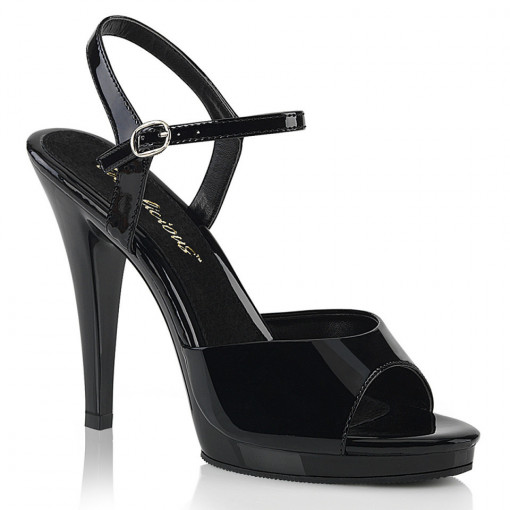 Fabulicious FLAIR-409 Blk Pat/Blk