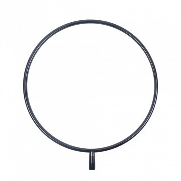 Lupit Lollipop per pedana Cerchio Nero, tubolare 30mm da 950mm