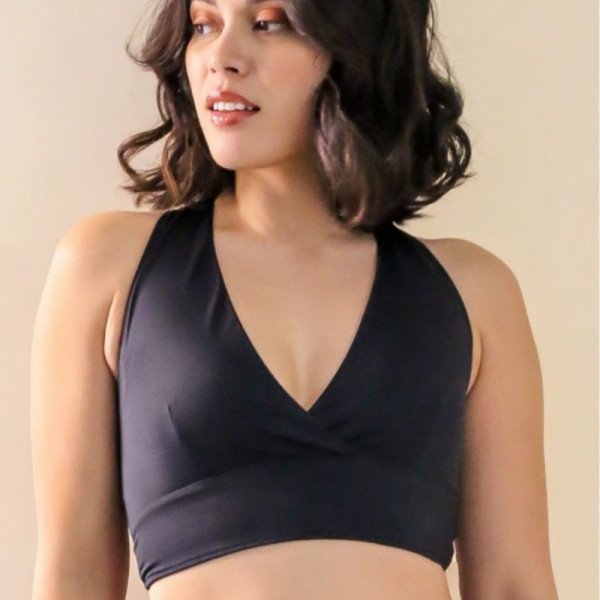 MADEMOISELLE SPIN - JEANNE TOP BLACK