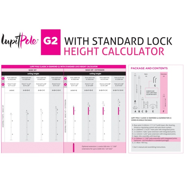 pali pole dance componibili