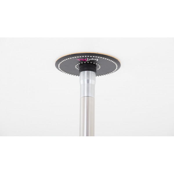 Palo spin e statico Lupit pole DIAMOND G2, QUICK LOCK Cromo