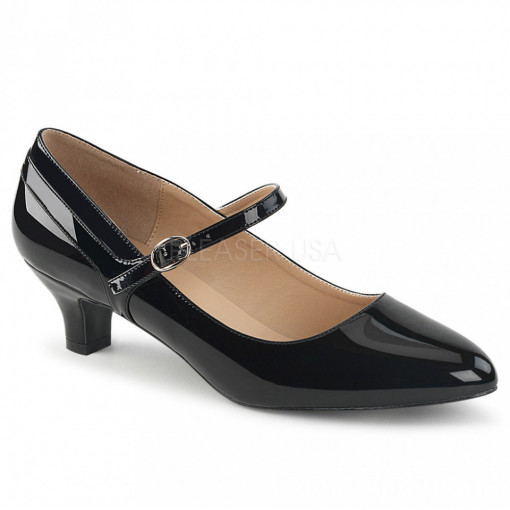 Pleaser Pink Label FAB-425 Blk Pat