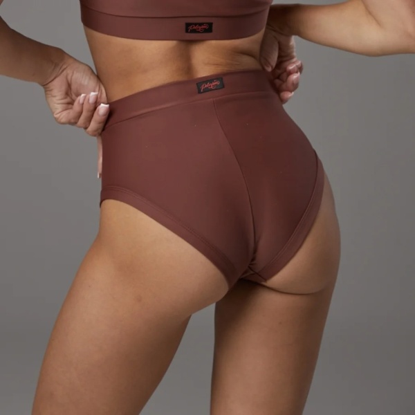 Polerina wear, Bottom pole dance Devi - Cinnamon Brown - Img 2