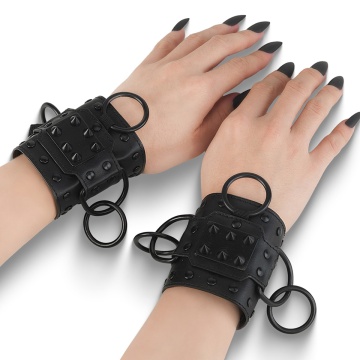 Demonia Cult DA-402 Blk Faux Leather
