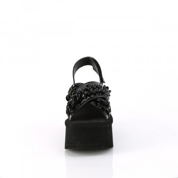 Sandali Demonia Cult FUNN-12 Blk Pat