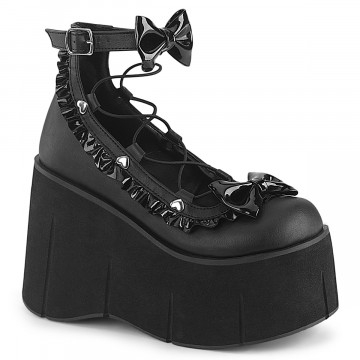 Demonia Cult KERA-18 Blk Vegan Leather