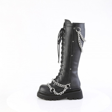 stivali Demonia RENEGADE-215 Blk Vegan Leather