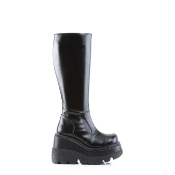 Demonia Cult SHAKER-100 Blk Vegan Leather