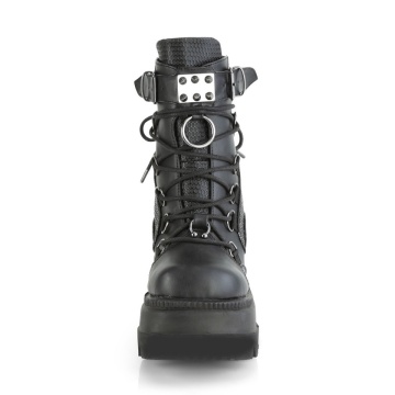 Demonia Cult SHAKER-60 Blk Vegan Leather 38