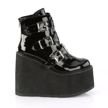 Stivaletti Demonia Cult SWING 105 Blk Patent