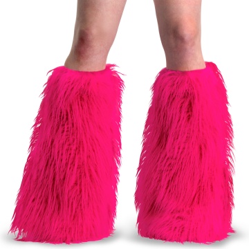 Demonia Cult YETI-08 H. Pink Faux Fur