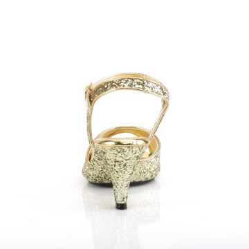 Fabulicious BELLE-309G Gold Glitter/Gold Glitter 7us 37eu