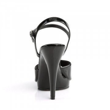Fabulicious FLAIR-409 Blk Pat/Blk