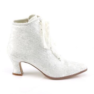Fabulicious VICTORIAN-30 Ivory Satin-Lace - Img 5