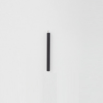 Lupit Pole estensione palo b della pedana - 500mm con foro per aeiral silk. nero, cromo, Inox