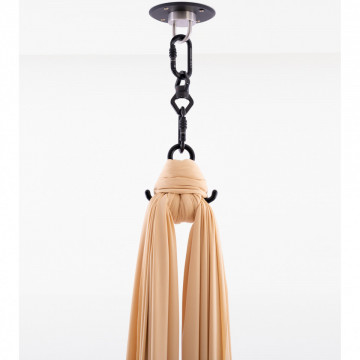 LUPIT Tessuto Aerial SILK DARK AVORIO bielastico
