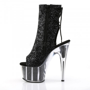 Pleaser ADORE-1018G Blk Glitter/Blk Glitter