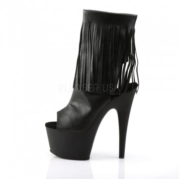 Pleaser ADORE-1019 Blk Faux Leather/Blk Matte