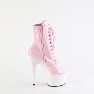Pleaser ADORE-1020 B. Pink Pat/Wht - Img 5